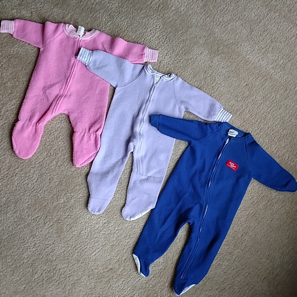 fleece PJs. - Picture 2 of 3